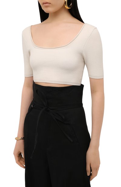 Топ из вискозы JACQUEMUS, арт. 211KN10/204801, фото 3