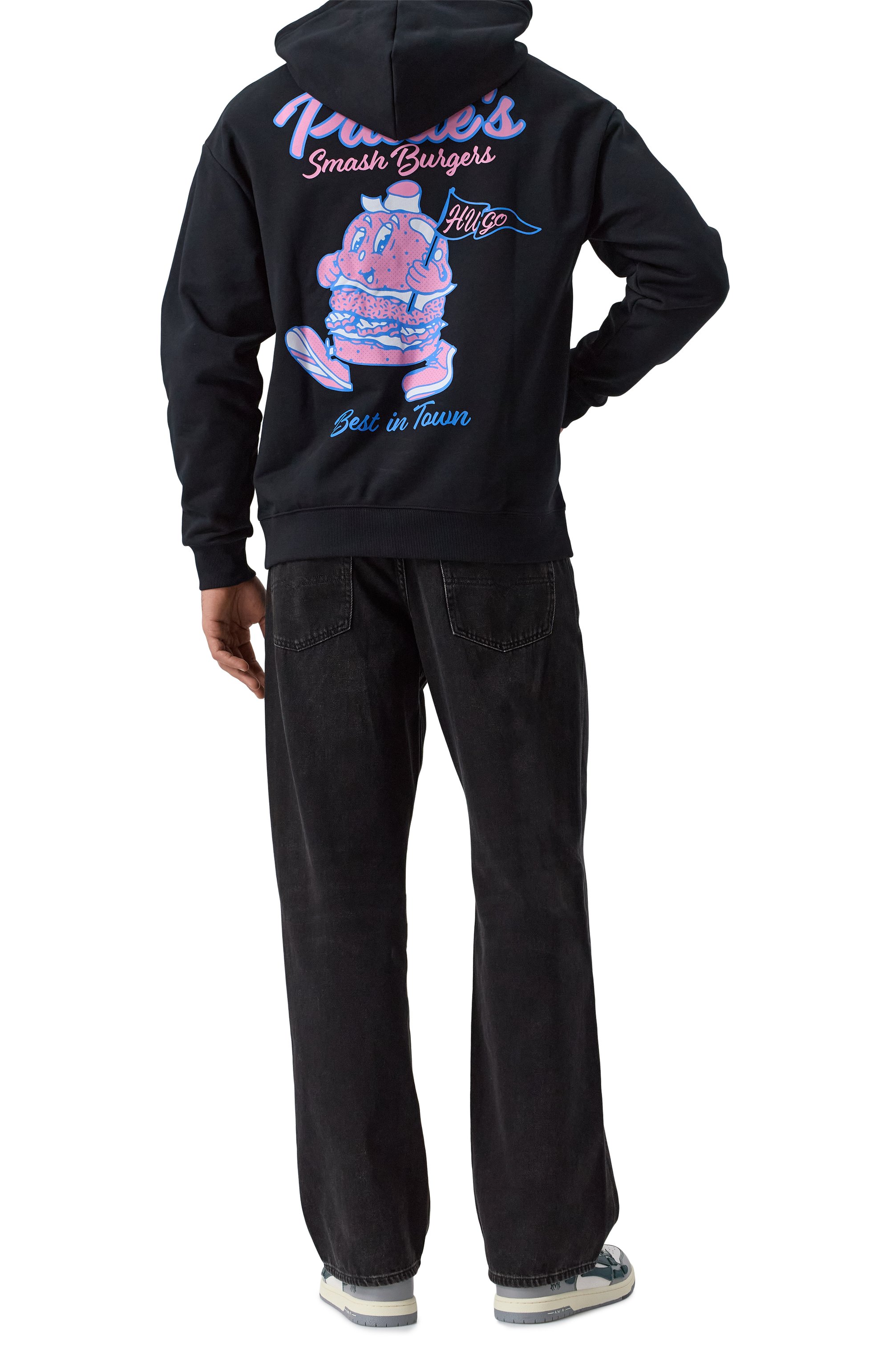 Хлопковое худи HUGO BLUE, арт. 50532264, фото 2