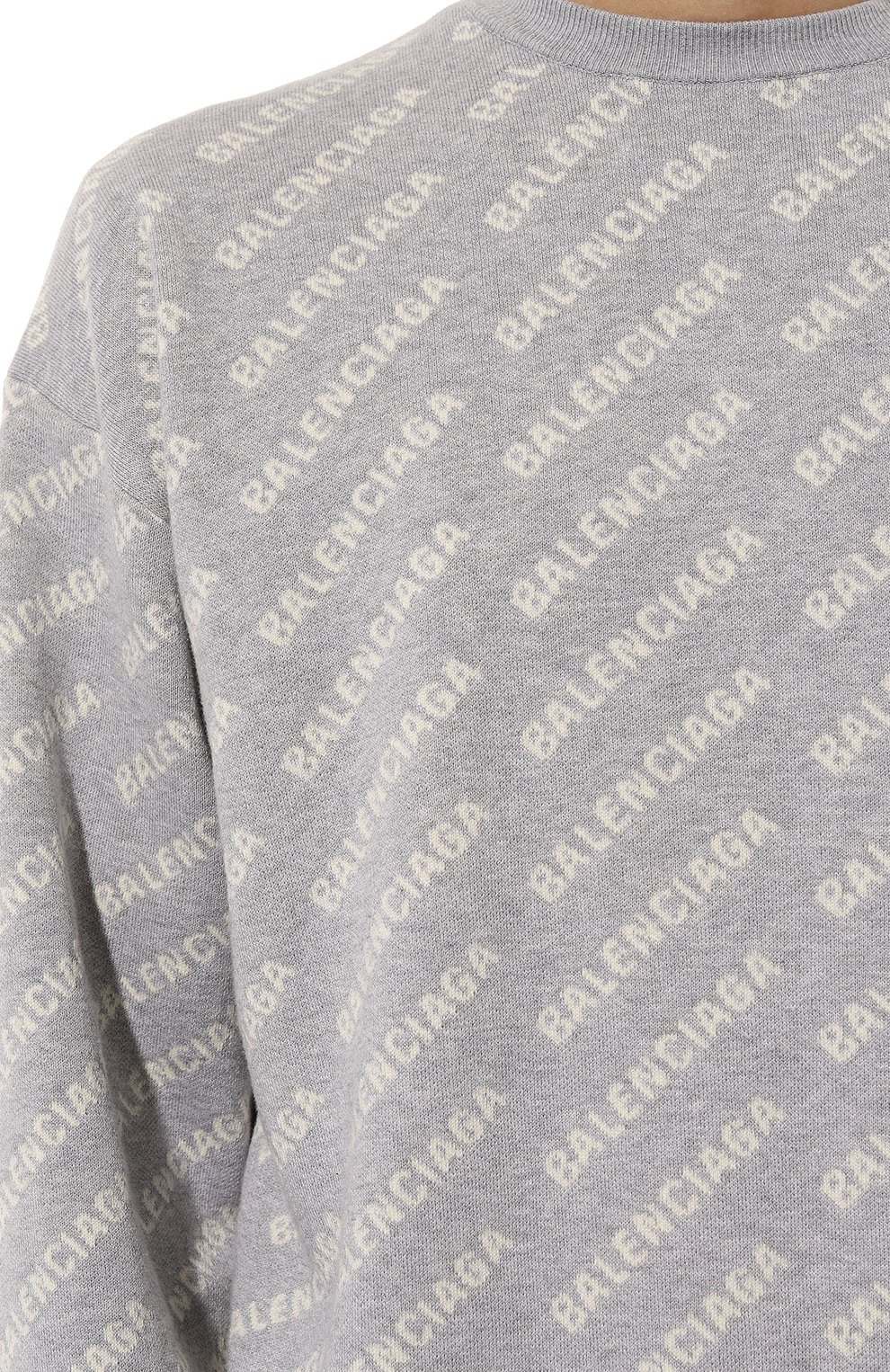 Джемпер из хлопка и шерсти BALENCIAGA, арт. 702952/T3233, фото 5