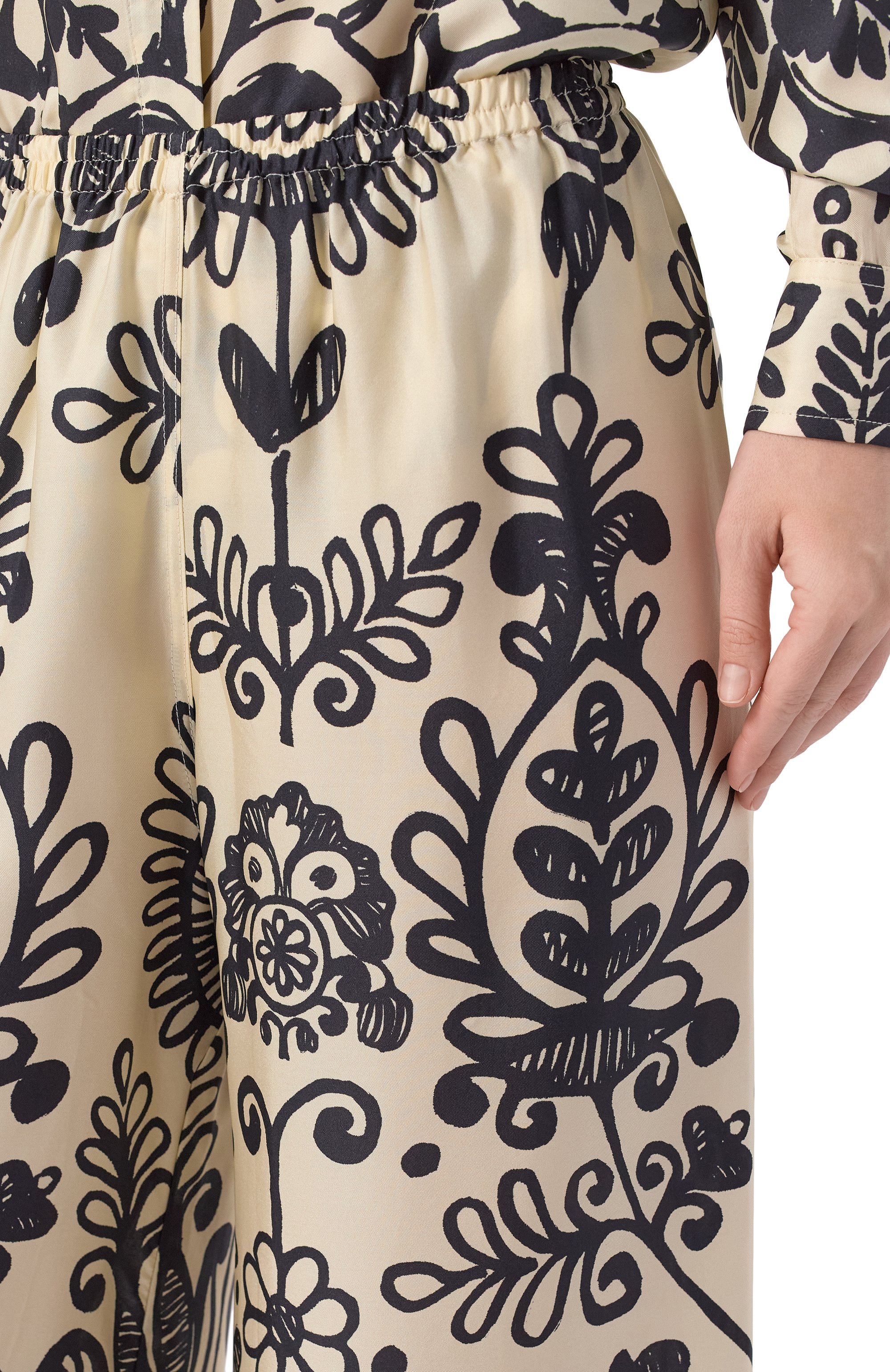 Шелковые брюки MAURIZIO, арт. W01010381, фото 5