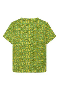 Хлопковая футболка VERSACE, арт. 1000129/1A08295/4A-6A, фото 1