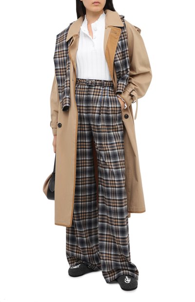 Хлопковый пуловер RTA, арт. WU069-7136WHT, фото 2