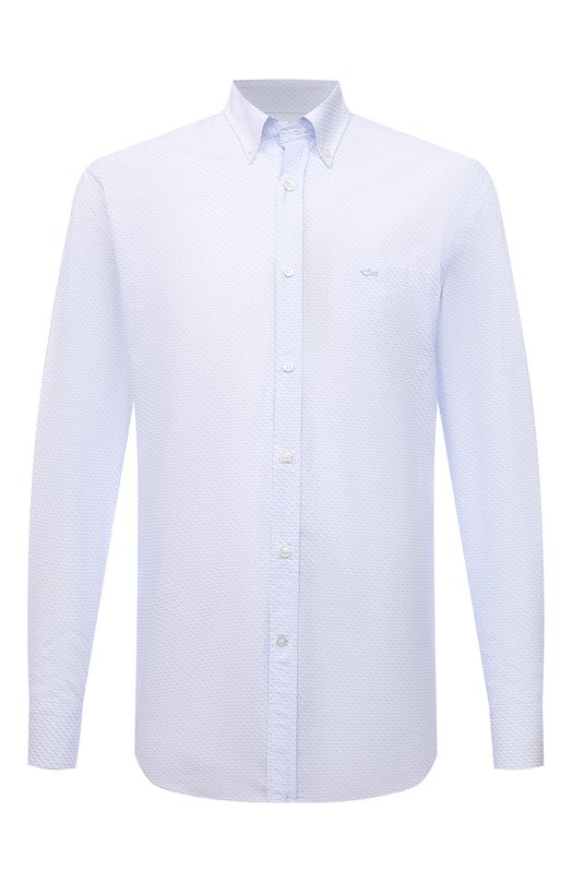 Хлопковая сорочка Paul&Shark C0P3052/C00 Голубой C0P3052/C00