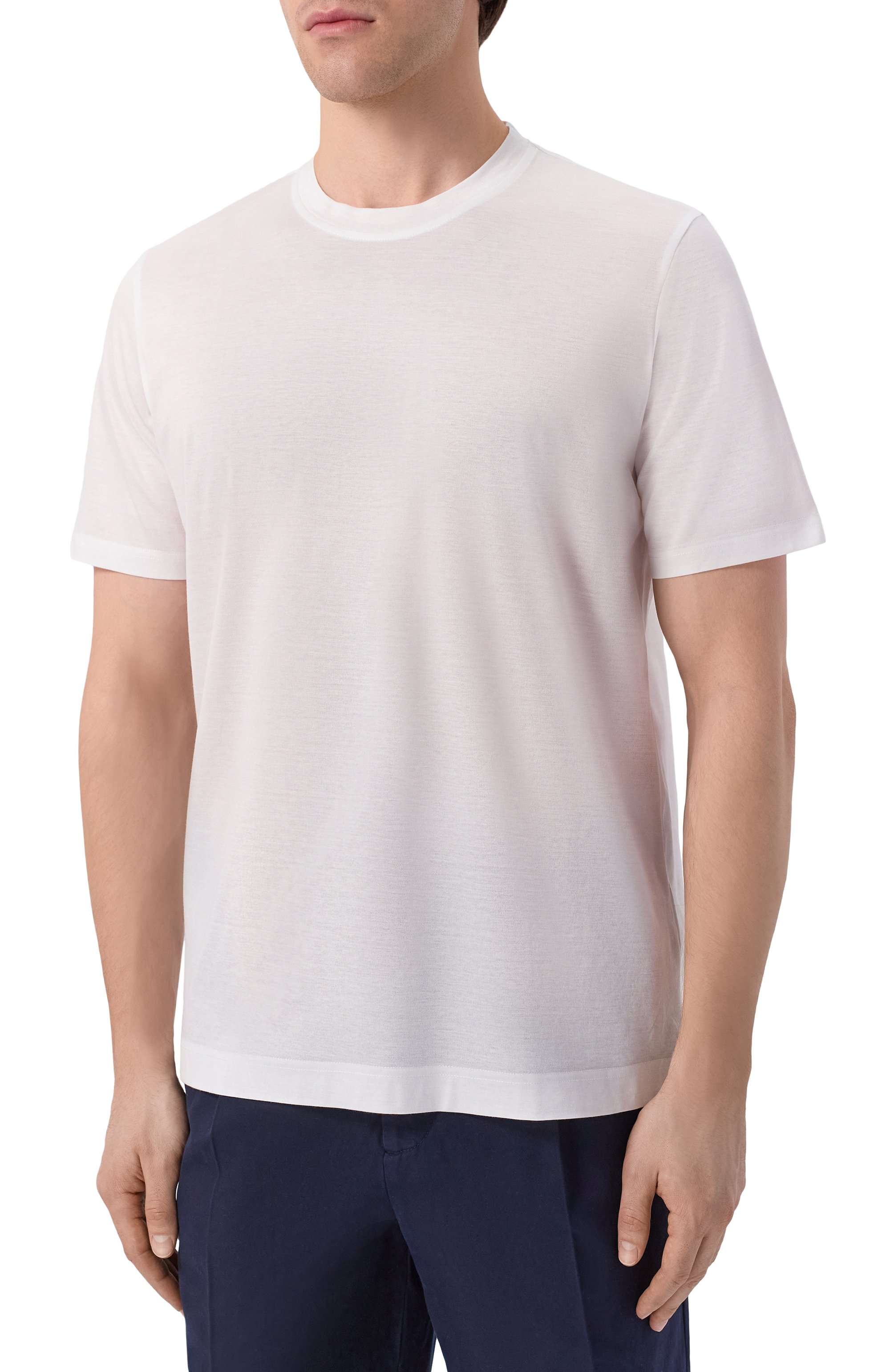 Хлопковая футболка CAPOBIANCO, арт. 20M660.MK00., фото 3