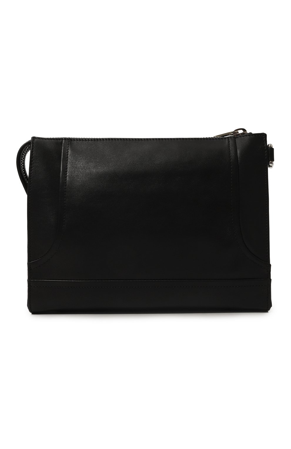 Кожаный клатч MOSCHINO черного цвета по цене 85050 руб., арт. A8402/8002, фото 6 Кожаный клатч MOSCHINO, арт. A8402/8002, фото 6