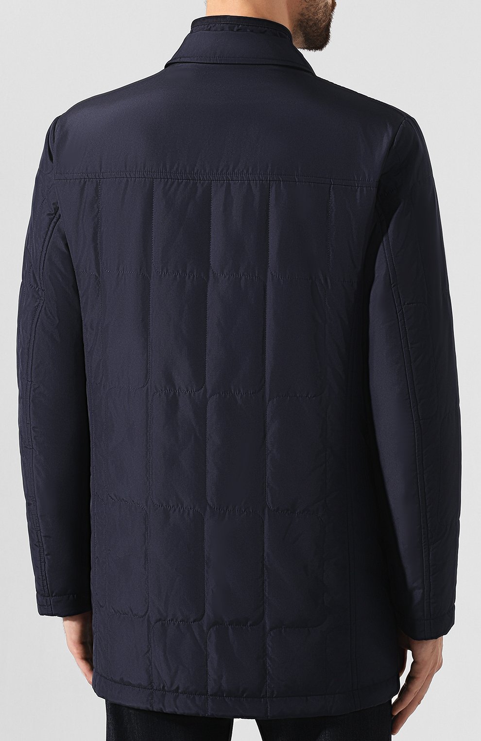 Куртка CANALI темно-синего цвета по цене 139000 руб., арт. 020257/SG01121, фото 4 Куртка CANALI, арт. 020257/SG01121, фото 4