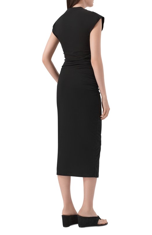 Хлопковое платье HINNOMINATE HMABW02484 Чёрный  HMABW02484 Фото 3