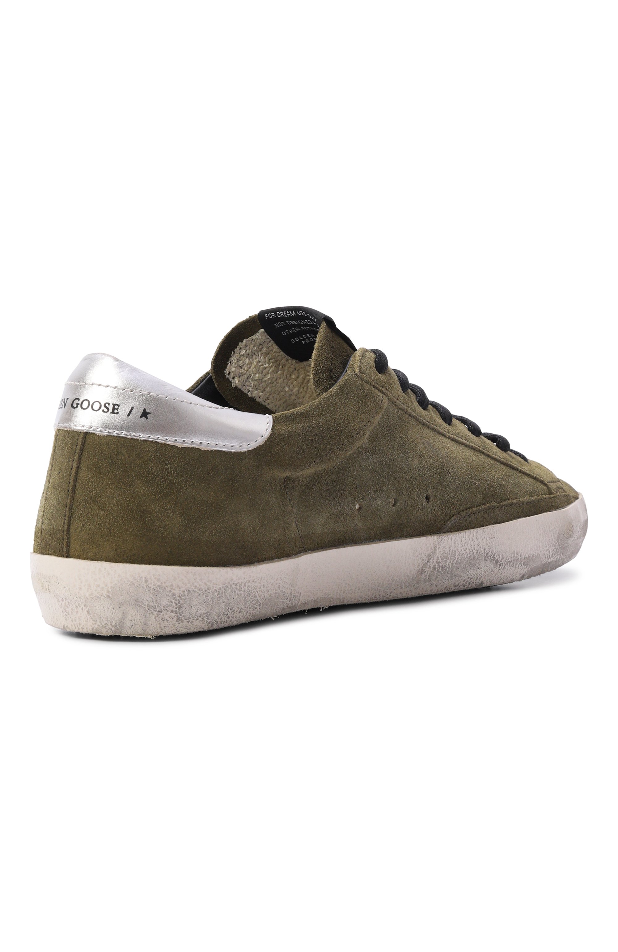 Замшевые кеды super-star GOLDEN GOOSE DELUXE BRAND, арт. GMF00101.F008697, фото 4