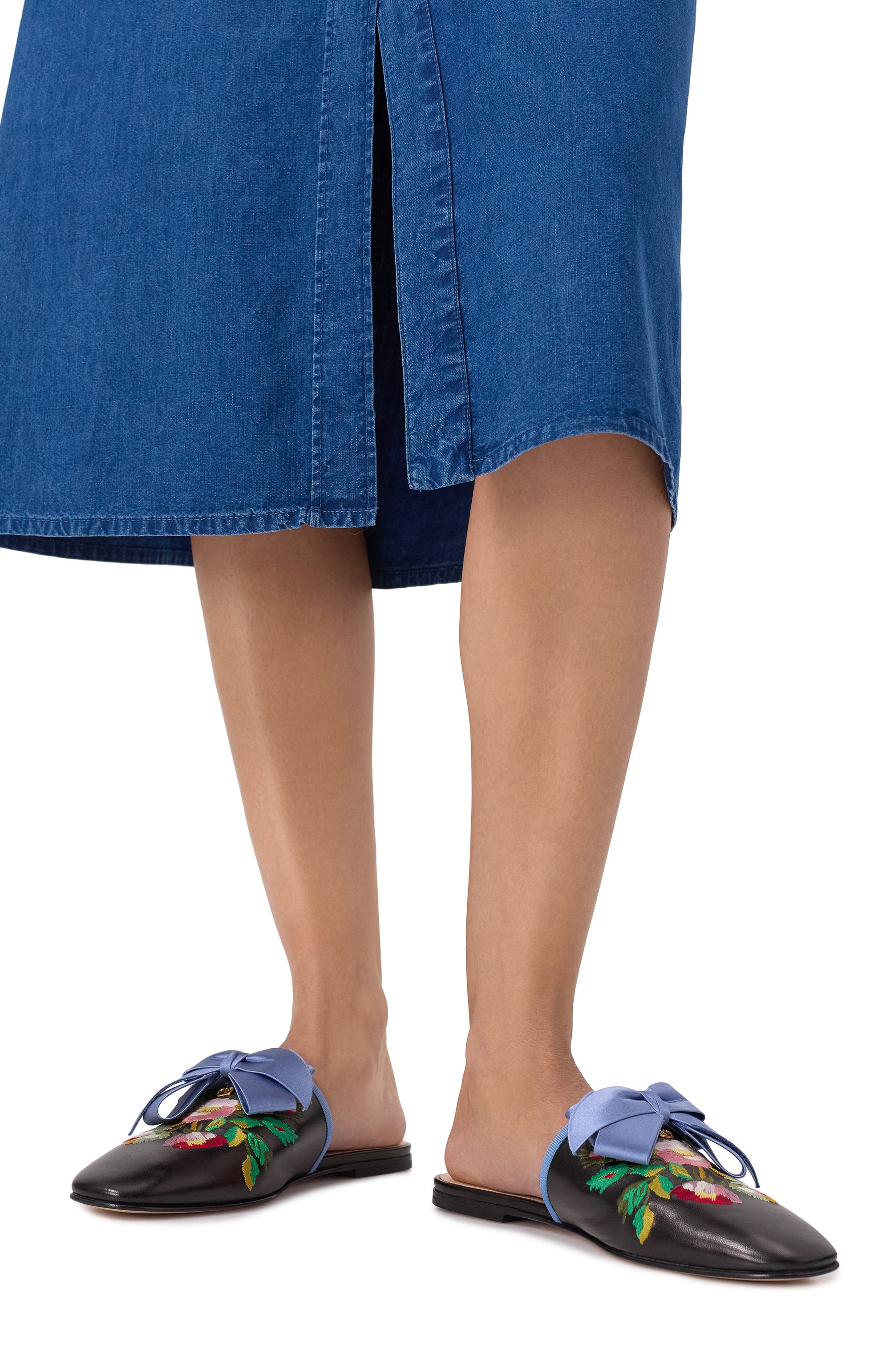 Кожаные сабо beauregard VALENTINO, арт. 6W2S0LJ4/RHP, фото 3