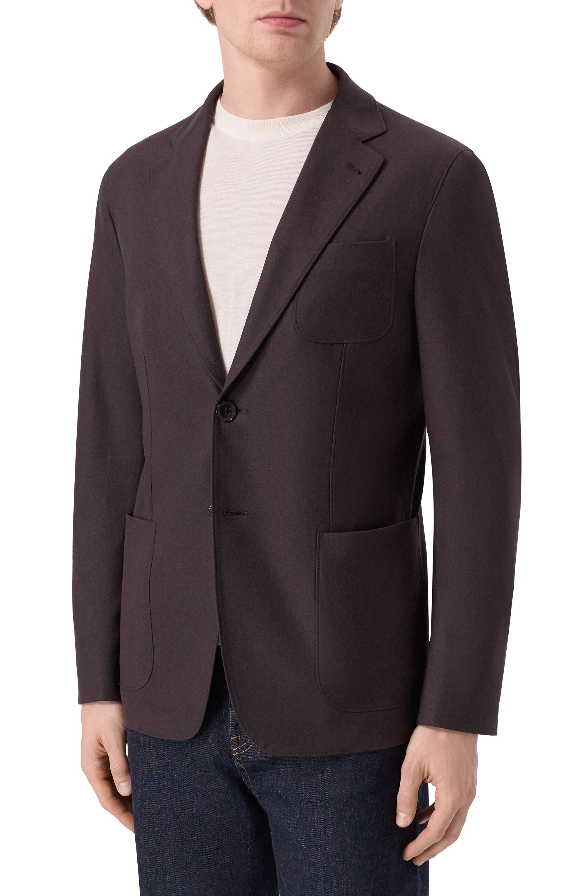 Кашемировый пиджак GIORGIO ARMANI, арт. GM000248/TE10115, фото 4