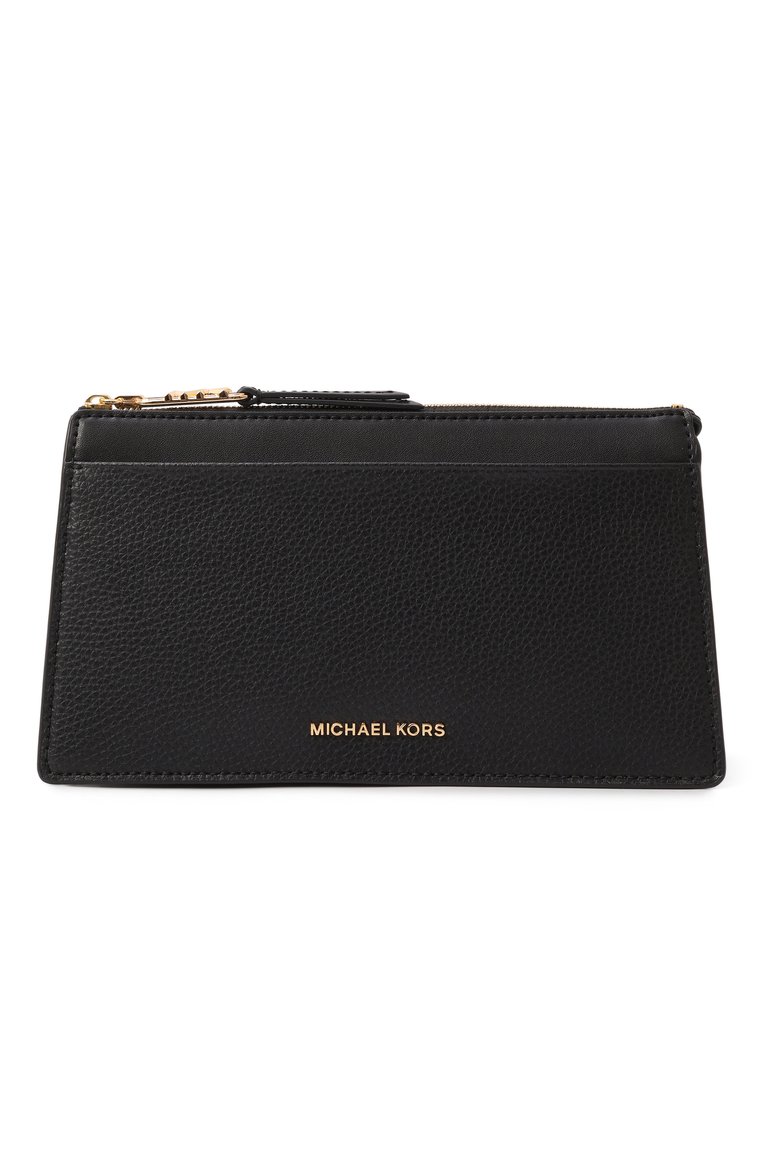 Женская сумка empire large MICHAEL MICHAEL KORS черного цвета, арт. 32H3G8EC7L | Фото 1 (Материал: Натуральная кожа; Размер: large; Ремень/цепочка: На ремешке; Материал сплава: Проставлено; Драгоценные камни: Проставлено)