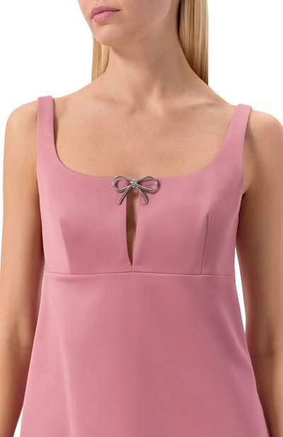 Платье HUGO розового цвета по цене 33950 руб., арт. 50555910, фото 4 Платье HUGO, арт. 50555910, фото 4