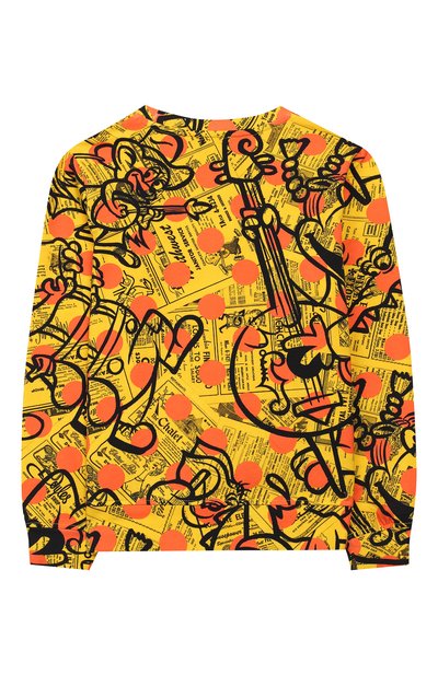 Хлопковый свитшот MOSCHINO, арт. HMF02T/LDB31/4A-8A, фото 2