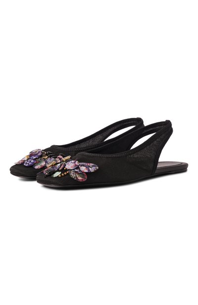 Женские текстильные балетки DRIES VAN NOTEN, арт. 262-131709/0800