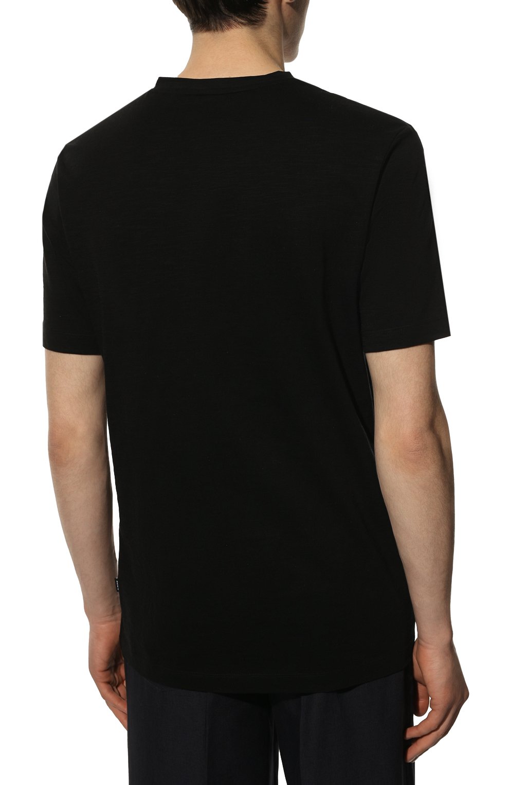 Хлопковая футболка BOSS, арт. 50468433, фото 4