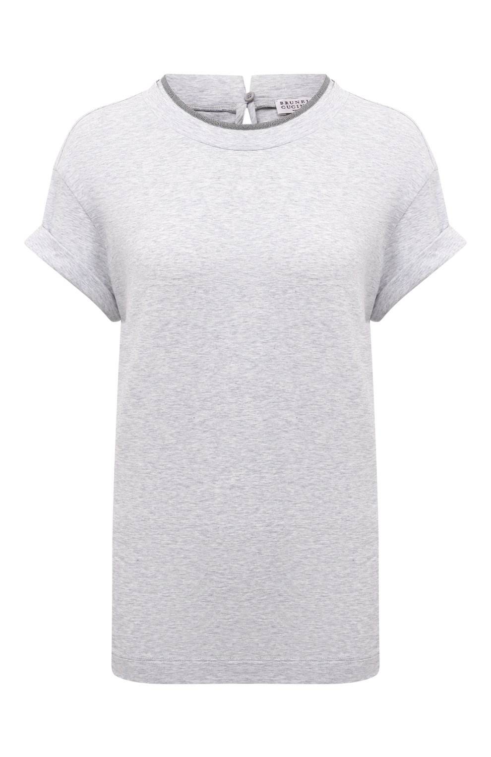 Хлопковая футболка BRUNELLO CUCINELLI, арт. M0T18BD200, фото 1