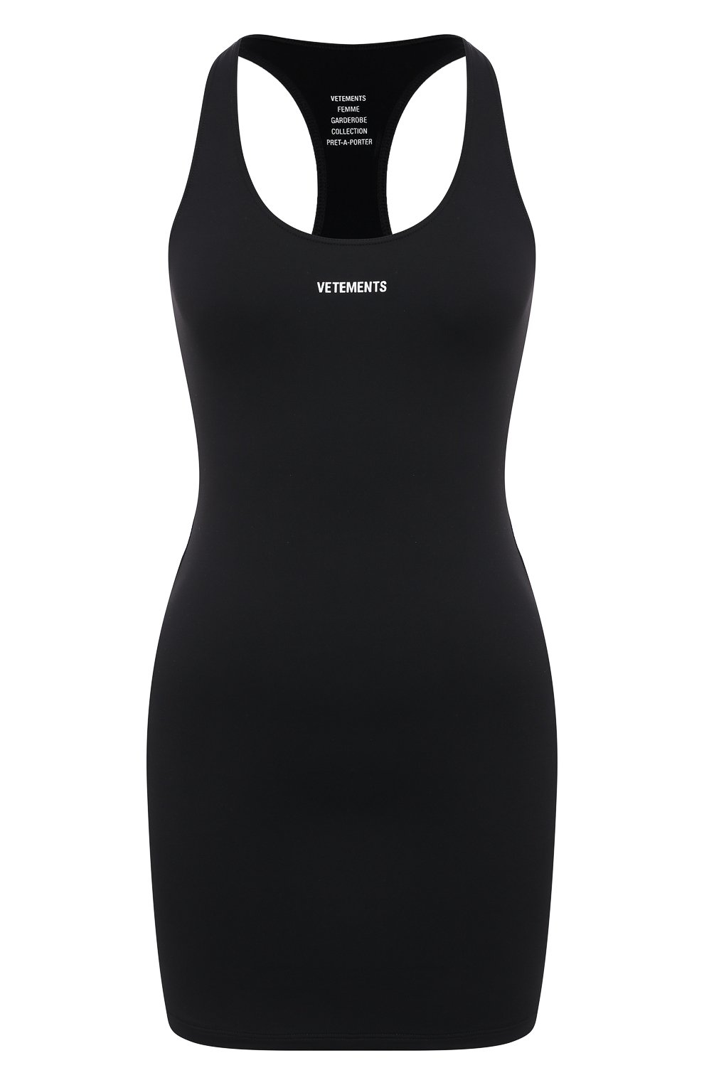 Платье VETEMENTS черного цвета по цене 68700 руб., арт. WE51DR650B 2605/BLACK, фото 1 Платье VETEMENTS, арт. WE51DR650B 2605/BLACK, фото 1