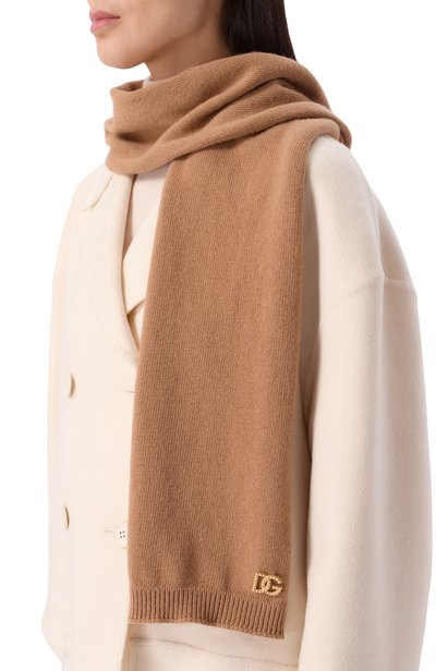 Женский шерстяной шарф DOLCE & GABBANA, арт. FXR31T/JDVNK