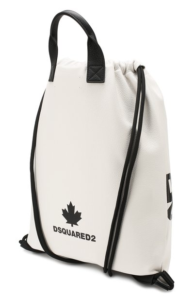 Рюкзак DSQUARED2 белого цвета по цене 53550 руб., арт. BPW0010 01501675, фото 3 Рюкзак DSQUARED2, арт. BPW0010 01501675, фото 3