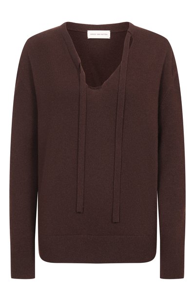 Женский к ашемировый пуловер DRIES VAN NOTEN, арт. 011219/4705
