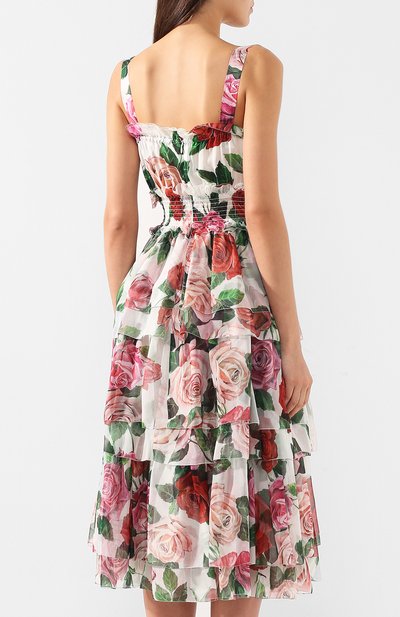 Шелковое платье DOLCE & GABBANA, арт. F6C8BT/HS102, фото 4