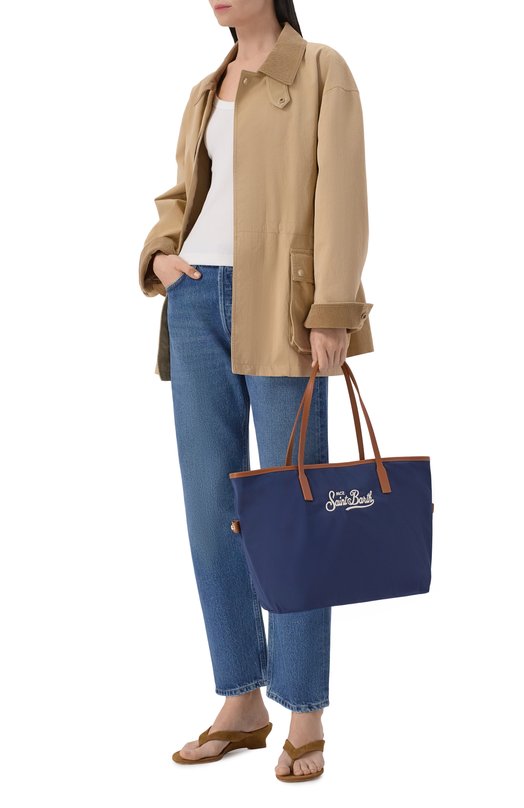 Сумка-тоут City large MC2 Saint Barth CB0002-01823L/CITY BAG NYL0N Синий  CB0002-01823L/CITY BAG NYL0N Фото 3