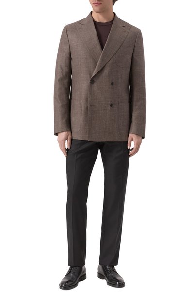 Пиджак из шерсти и шелка CORNELIANI, арт. 25X009-2516206, фото 3