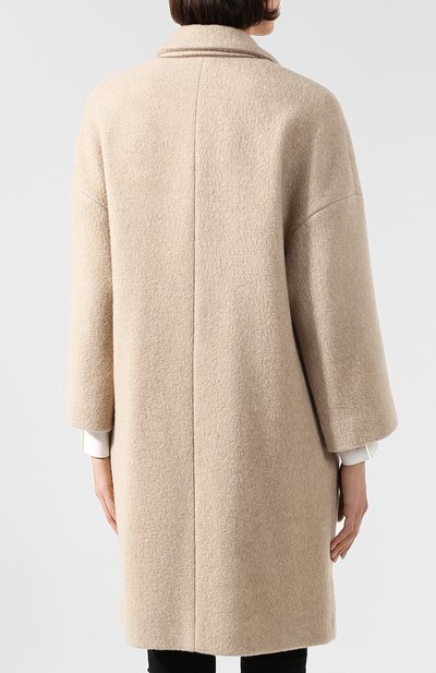 Пальто из  смеси кашемира и шерсти BRUNELLO CUCINELLI, арт. MB5329402, фото 4