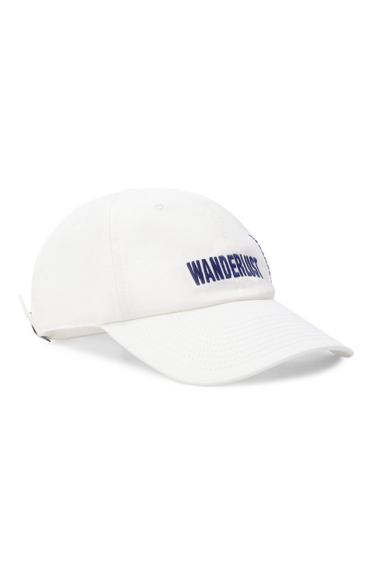 Хлопковая бейсболка Jil Sander J03TC0114/J45354 Белый J03TC0114/J45354