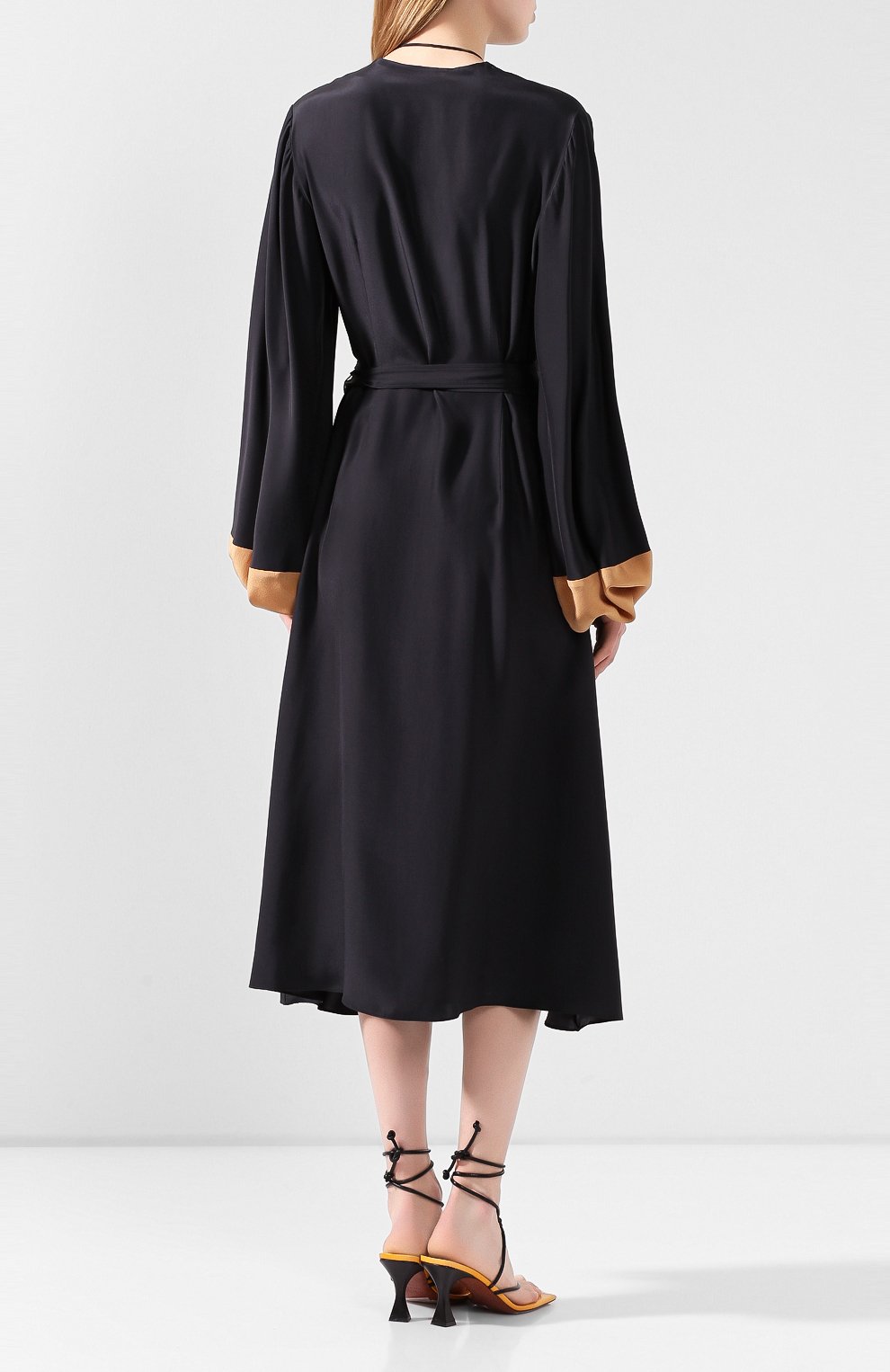 Платье STELLA MCCARTNEY черного цвета по цене 146000 руб., арт. 600689/S0A52, фото 4 Платье STELLA MCCARTNEY, арт. 600689/S0A52, фото 4