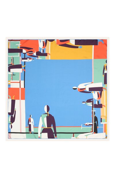 Шелковый платок woman with a rake RADICAL CHIC, арт. 550712.07.02, фото 4