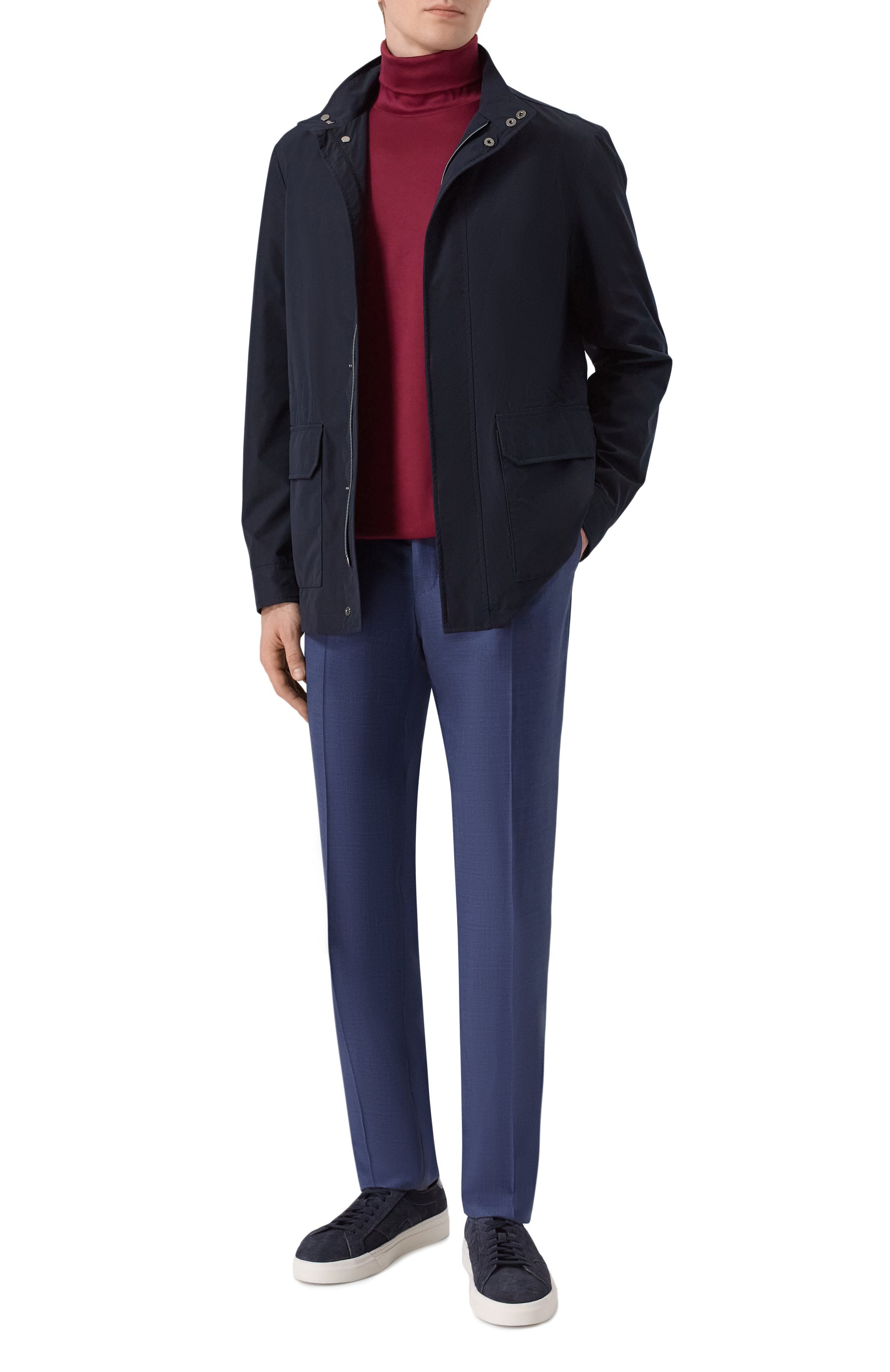 Шерстяные брюки CORNELIANI, арт. 275B01/2717087, фото 2