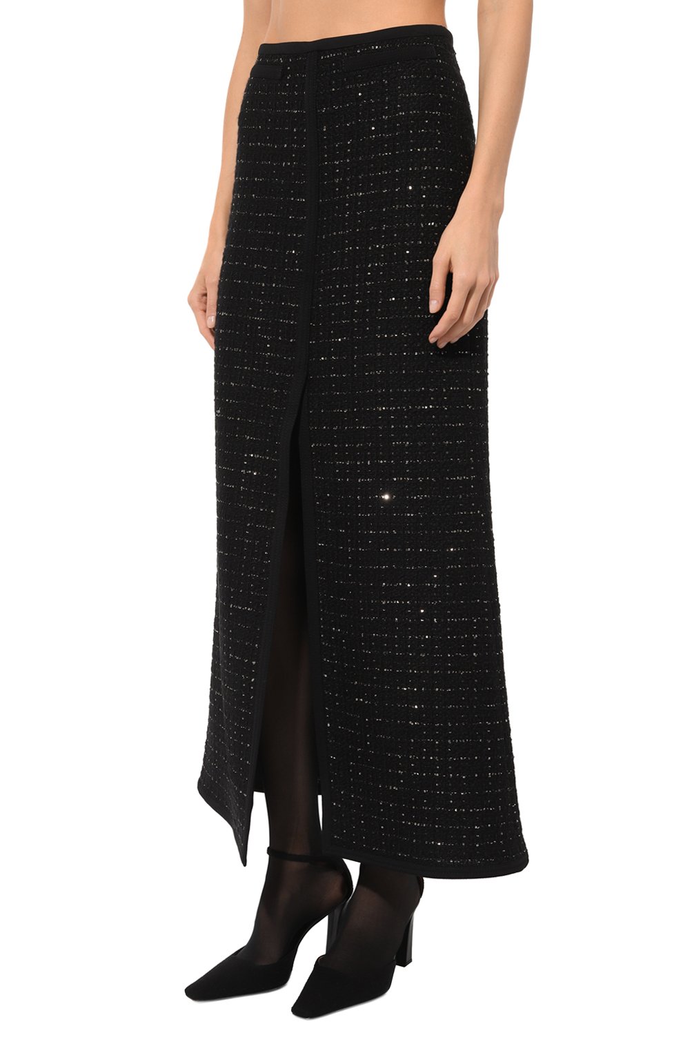 Юбка из хлопка и шерс�ти GIAMBATTISTA VALLI, арт. 24FWPVCA2148-08UBE, фото 3