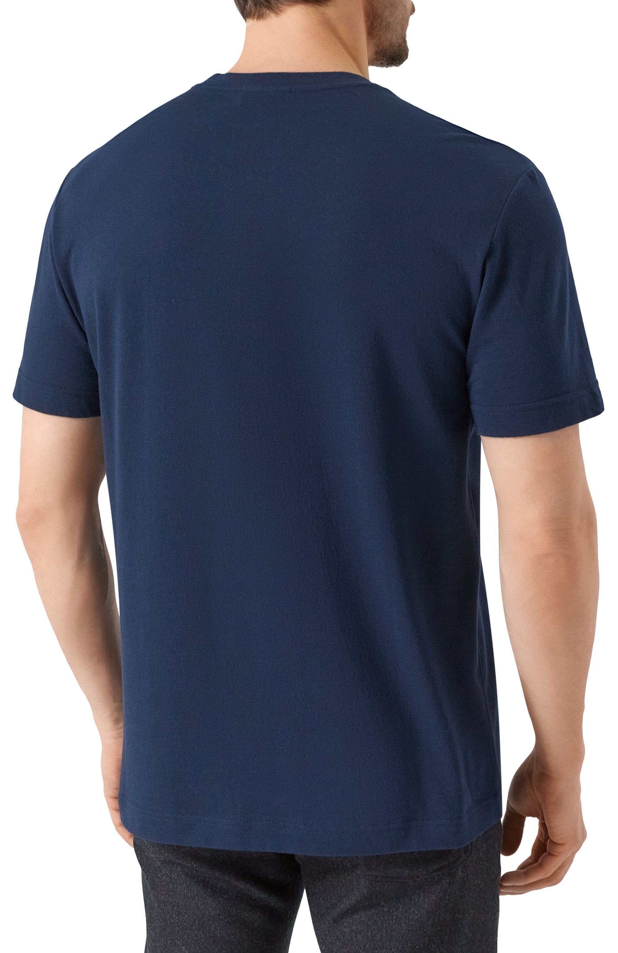 Хлопковая футболка EMPORIO ARMANI, арт. EM000574/AF14107, фото 4