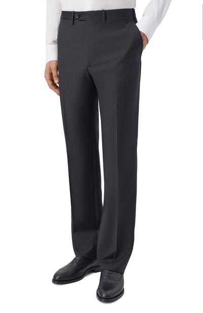 Шерстяной костюм KITON черного цвета по цене 931000 руб., арт. UA81K01270_001, фото 4 Шерстяной костюм KITON, арт. UA81K01270_001, фото 4
