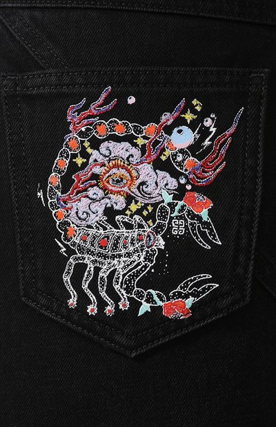 Джинсовая мини-юбка GIVENCHY черного цвета по цене 59950 руб., арт. BW406Y506W, фото 5 Джинсовая мини-юбка GIVENCHY, арт. BW406Y506W, фото 5