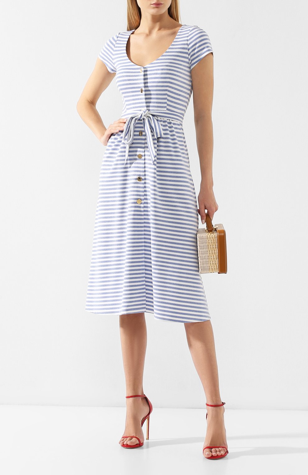 Платье в полоску TEREKHOV GIRL, арт. 2DK039/5822.ST141/S19, фото 2