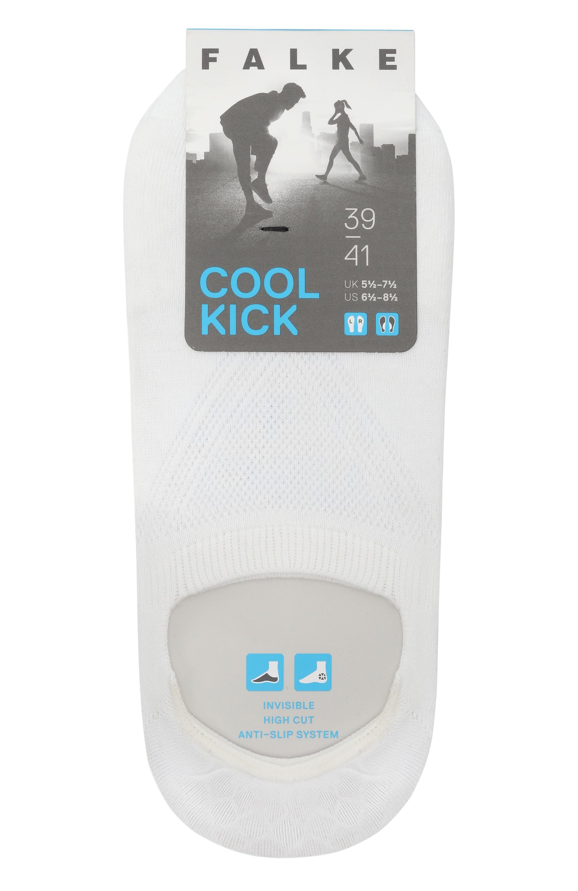 Подследники FALKE белого цвета по цене 1960 руб., арт. 16675, фото 1 Подследники FALKE, арт. 16675, фото 1