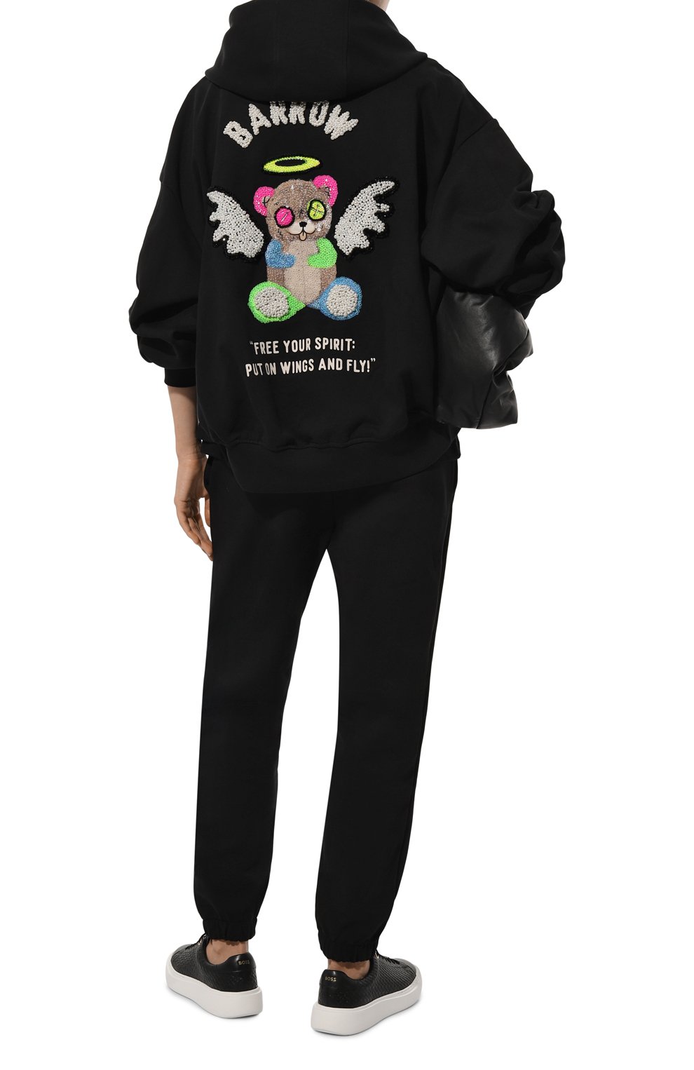 Хлопковая толстовка BARROW, арт. F4BWW0ZH108, фото 2