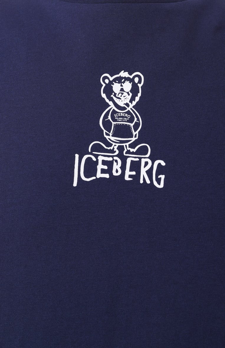 Хлопковая футболка ICEBERG, арт. F018/6306, фото 1