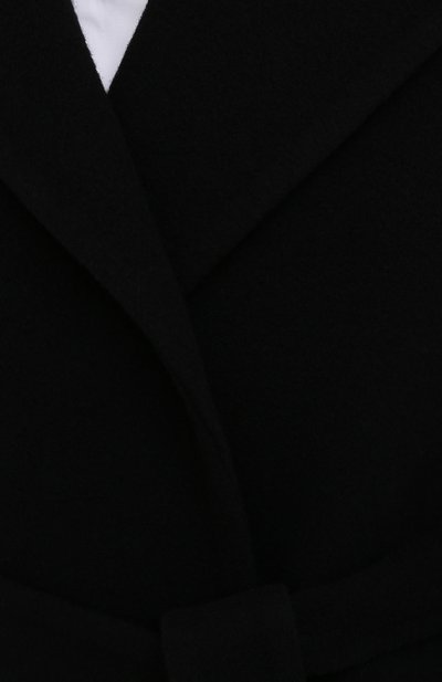 Пальто из шерсти и кашемира LANVIN черного цвета по цене 199500 руб., арт. RW-C00023-4337-A21, фото 5 Пальто из шерсти и кашемира LANVIN, арт. RW-C00023-4337-A21, фото 5