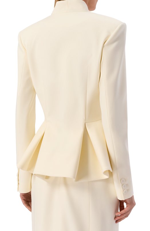 Шерстяной жакет Shervarli JA25-0020 Кремовый  JA25-0020 Фото 4