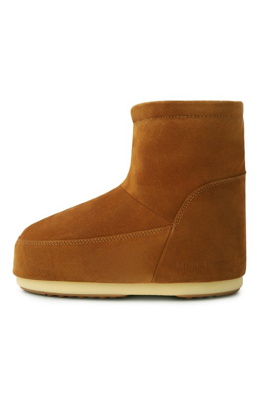 Замшевые полусапоги Icon Low Nolace Moon Boot 80D1409400 Коричневый  80D1409400 Фото 4