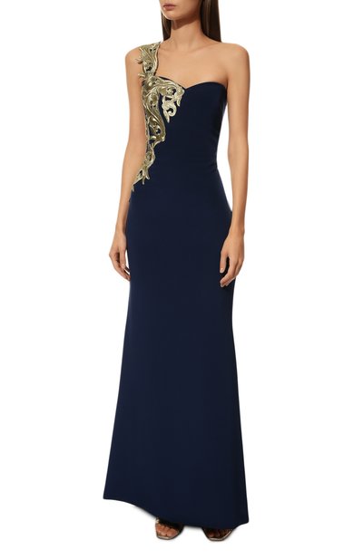 Шелковое платье MARCHESA NOTTE, арт. 90G3806, фото 3