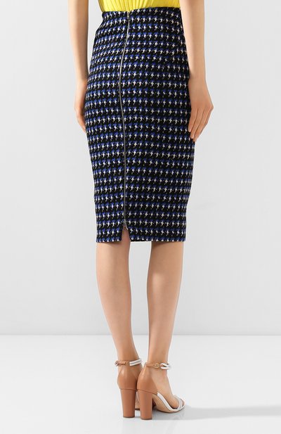 Хлопковая юбка VICTORIA BECKHAM, арт. 1120WSK000882A, фото 4