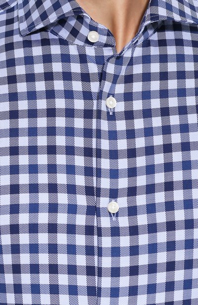 Хлопковая рубашка BOSS, арт. 50415749, фото 5