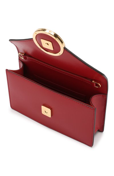 Кожаная поясная сумка с логотипом бренда FENDI, арт. 8BM005 A0KK, фото 4