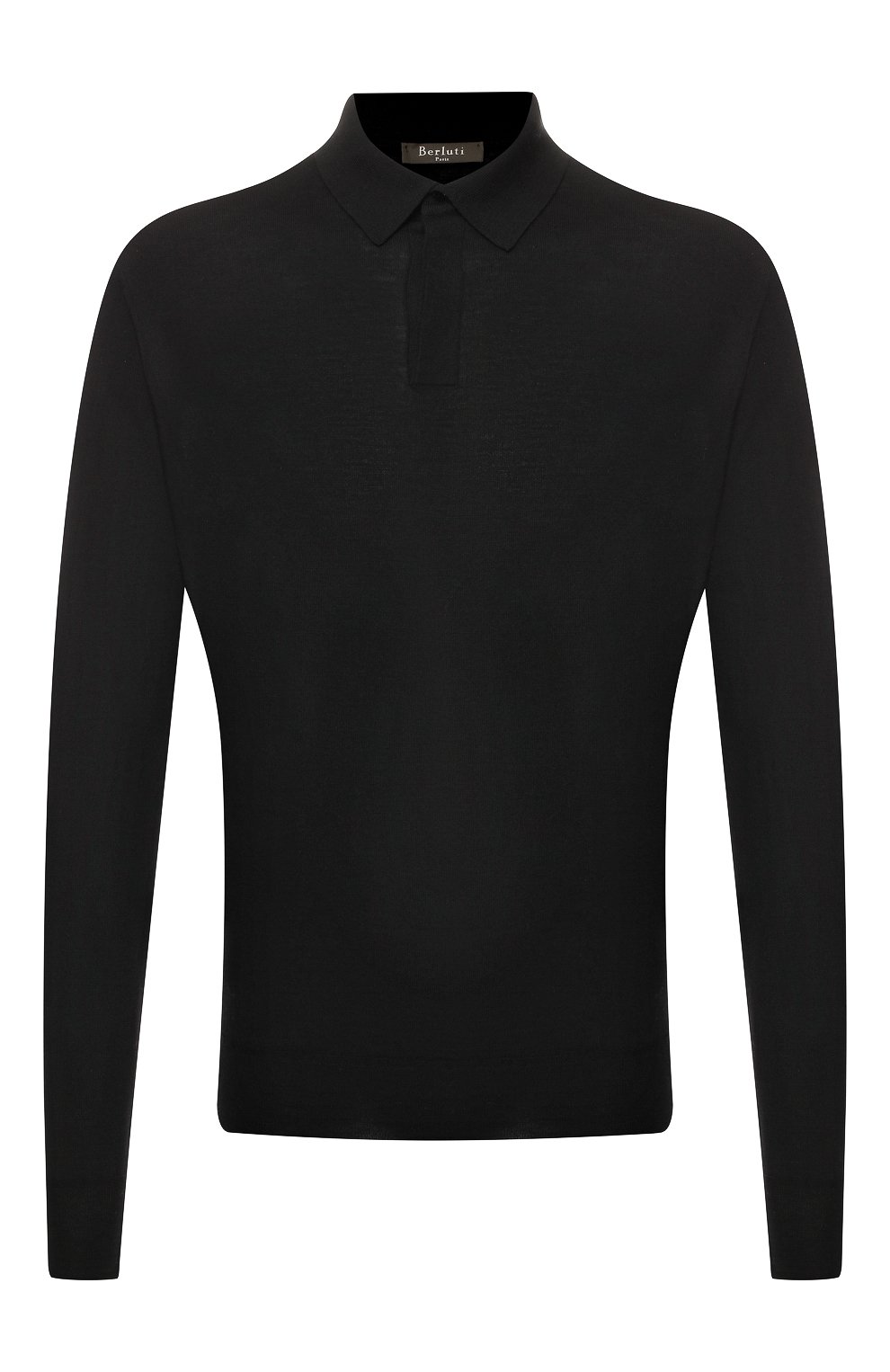 Шерстяное поло с длинными рукавами и воротником на молнии BERLUTI, арт. R14KPL11-YADK, фото 1