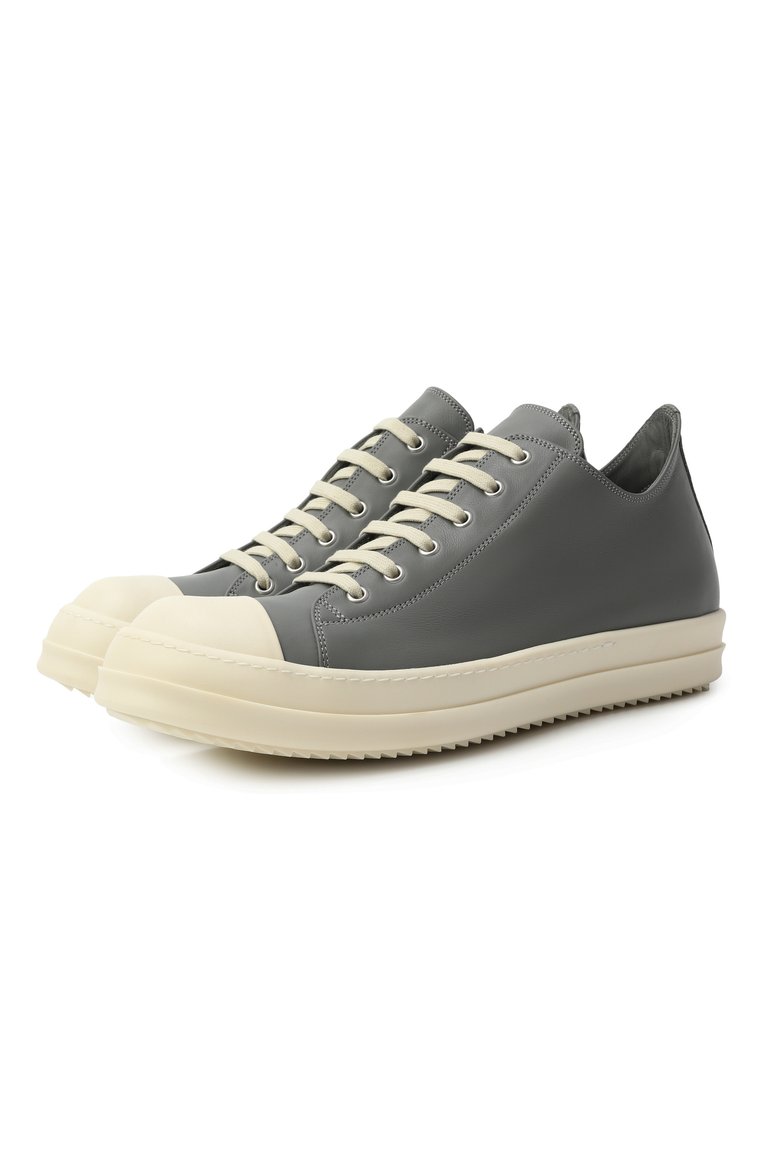 Кожаные кеды concordians RICK OWENS, арт. RU02E1891/LC0, фото 1