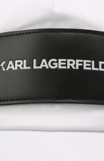Хлопковая бейсболка KARL LAGERFELD KIDS, арт. Z21020, фото 3